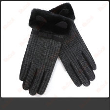 women black glove keep warm